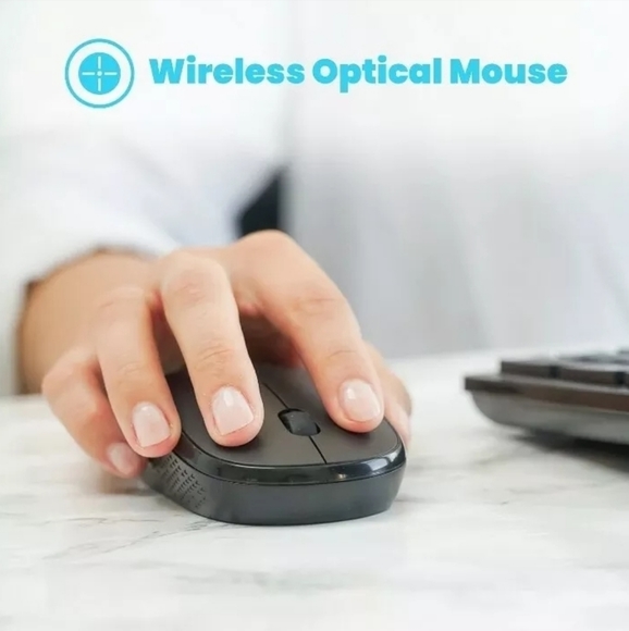 New, never used...Perixx PERIDUO-717 Wireless Standard Keyboard and Mouse Combo - Picture 7 of 8